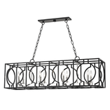 Hudson Valley Lighting Octavio Aged Iron/polished Nickel Combo 12W x 46L x 14.5H Trim