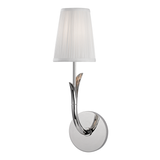 Hudson Valley Lighting Deering Polished Nickel 4.75W x 4.75L x 15.75H Wall Sconce