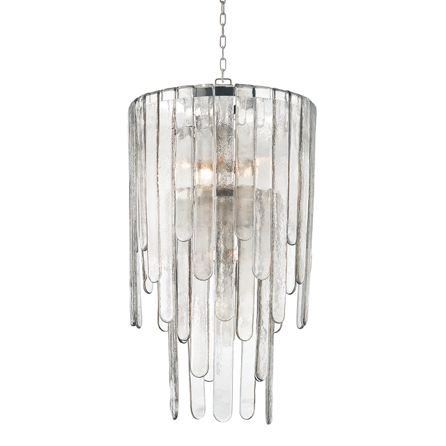Hudson Valley Lighting Fenwater Polished Nickel 20W x 20L x 35.75H Chandelier
