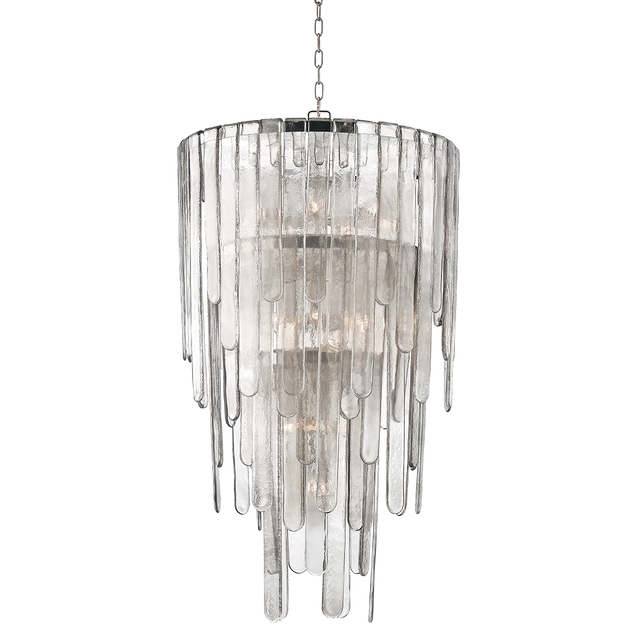 Hudson Valley Lighting Fenwater Polished Nickel 25.75W x 25.75L x 45.75H Chandelier