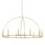 Hudson Valley Lighting Howell Aged Brass 47W x 47L x 26.5H Chandelier