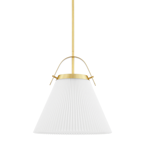 Hudson Valley Lighting Aldridge Aged Brass 16W x 16L x 16.5H Pendant