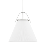 Hudson Valley Lighting Aldridge Polished Nickel 24W x 24L x 26.75H Pendant
