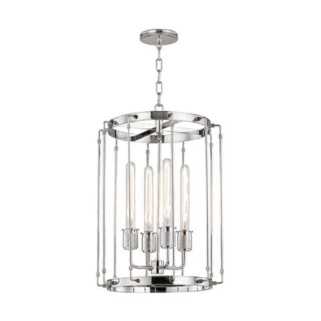 Hudson Valley Lighting Hyde Park Polished Nickel 16.25W x 16.25L x 24.5H Candleholder
