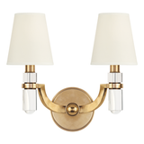 Hudson Valley Lighting Dayton Aged Brass 13.5W x 13.5L x 12.25H Wall Sconce