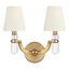 Hudson Valley Lighting Dayton Aged Brass 13.5W x 13.5L x 12.25H Wall Sconce