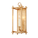 Troy Lighting Huck VINTAGE GOLD LEAF 7.25W x 7.25L x 16.75H Wall Sconce