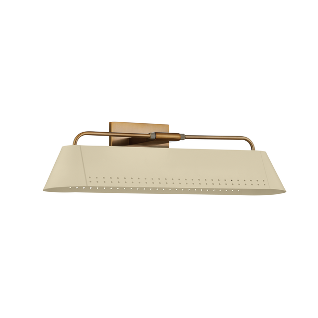 Troy Lighting Rowan PATINA BRASS AND SOFT SAND 18.5W x 18.5L x 5.5H Lighting