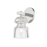 Troy Lighting Trey Polished Nickel 4.75W x 4.75L x 9.25H Wall Sconce