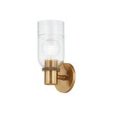 Troy Lighting Redding PATINA BRASS 5W x 5L x 11.5H Wall Sconce