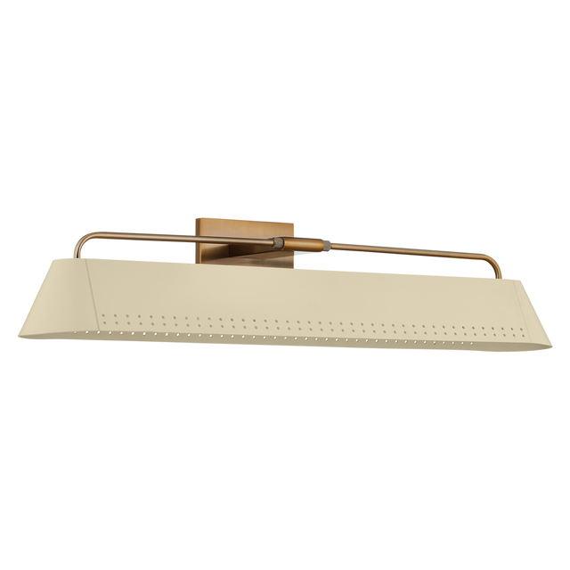 Troy Lighting Rowan PATINA BRASS AND SOFT SAND 25W x 25L x 5.5H Lighting