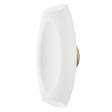 Troy Lighting Vista PATINA BRASS 6.75W x 6.75L x 15H Wall Sconce