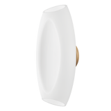 Troy Lighting Vista PATINA BRASS 6.75W x 6.75L x 15H Wall Sconce
