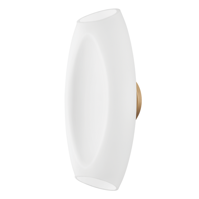 Troy Lighting Vista PATINA BRASS 6.75W x 6.75L x 15H Wall Sconce