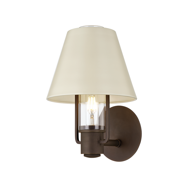 Troy Lighting Kindle BRZ 8.75W x 8.75L x 12.75H Wall Sconce