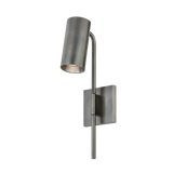 Troy Lighting Gage VINTAGE PEWTER 4.25W x 4.25L x 15.25H Wall Sconce