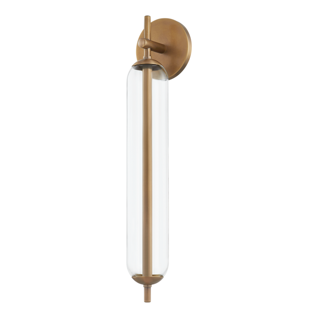 Troy Lighting Blaze PATINA BRASS 4.5W x 4.5L x 21.25H Garden Stool