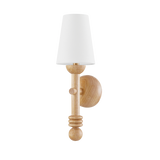Troy Lighting Iver PATINA BRASS 6W x 6L x 18.75H Wall Sconce