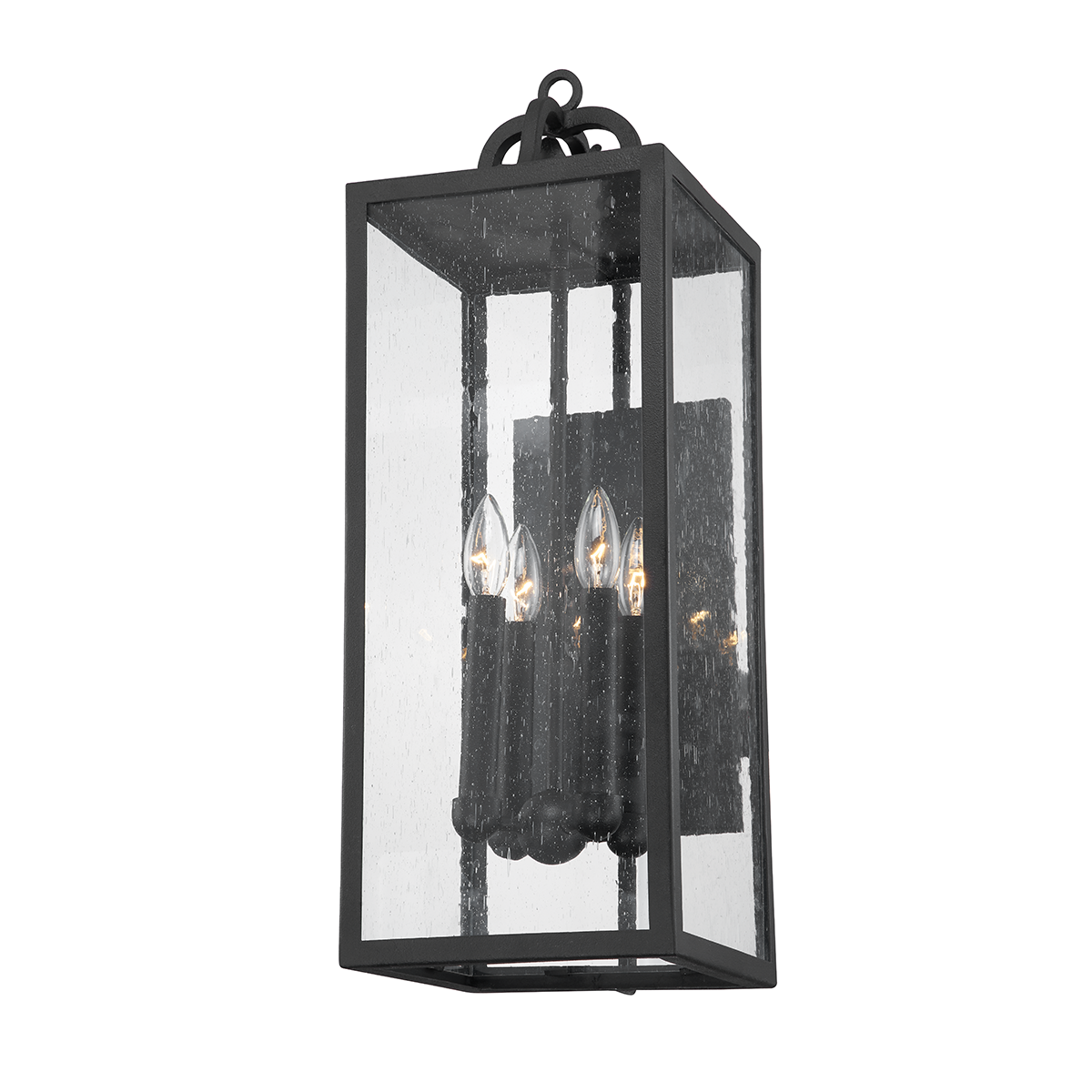 Troy Lighting Caiden FORGED IRON 9W x 9L x 27.75H Wall Sconce