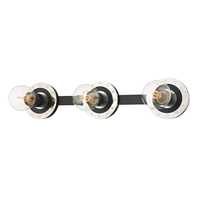 Troy Lighting Teo Polished Nickel/Soft Black 21.75W x 21.75L x 4.75H Accessory