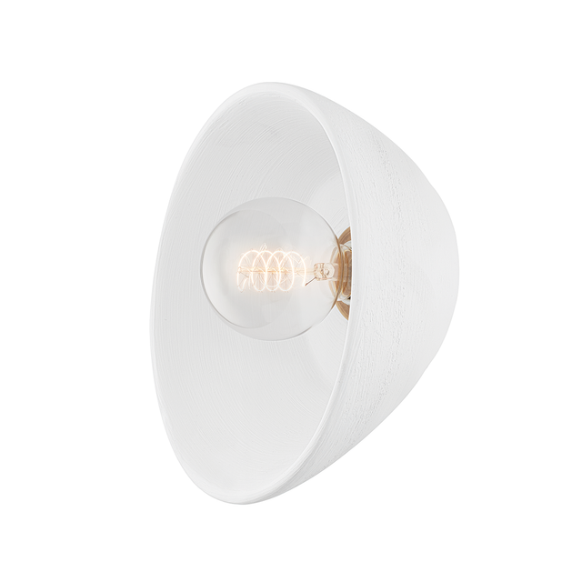 Troy Lighting Moraga PATINA BRASS 7.25W x 7.25L x 9.25H Wall Sconce