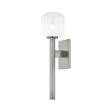 Troy Lighting Axton VINTAGE PEWTER 5.25W x 5.25L x 19.25H Wall Sconce
