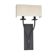 Troy Lighting Palladium TEXTURED BLACK 12W x 12L x 21H Wall Sconce