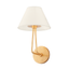 Troy Lighting Ozias VINTAGE GOLD LEAF 8W x 8L x 13.75H Wall Sconce