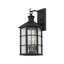 Troy Lighting Lake County FRENCH IRON 11.5W x 11.5L x 21H Wall Sconce