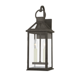 Troy Lighting Sanders FRENCH IRON 6.75W x 6.75L x 18.75H Wall Sconce