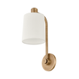 Troy Lighting Rigby PATINA BRASS 6W x 6L x 15.25H Wall Sconce