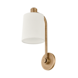 Troy Lighting Rigby PATINA BRASS 6W x 6L x 15.25H Wall Sconce