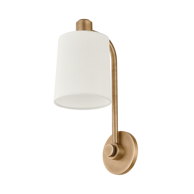 Troy Lighting Rigby PATINA BRASS 6W x 6L x 15.25H Wall Sconce