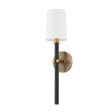 Troy Lighting Belvedere PATINA BRASS 4.75W x 4.75L x 19.25H Wall Sconce