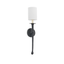 Troy Lighting Faulkner FORGED IRON 5W x 5L x 24H Wall Sconce