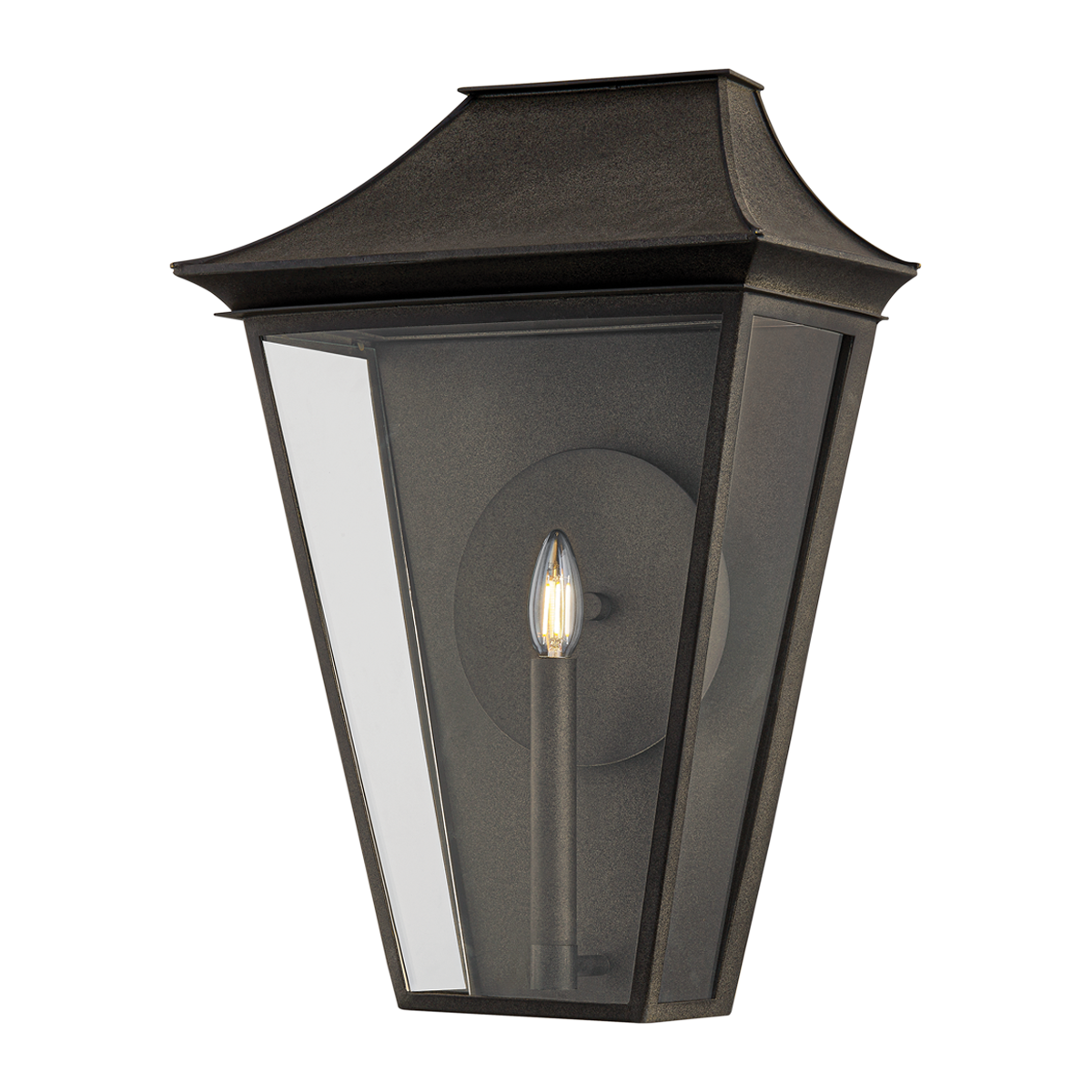 Troy Lighting Tehama FRENCH IRON 15W x 15L x 20.5H Garden Stool