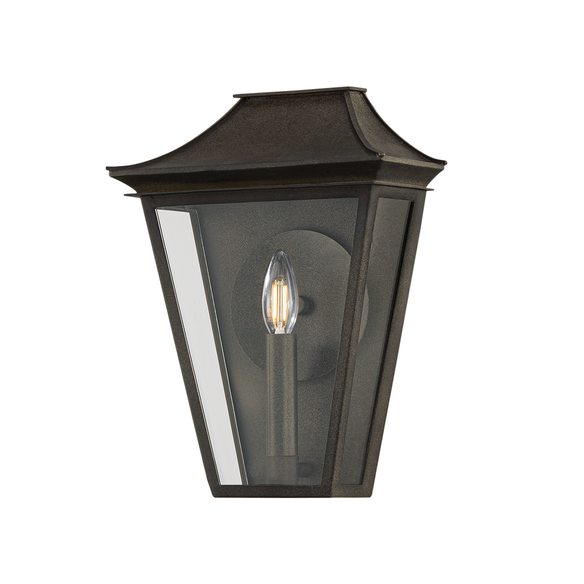 Troy Lighting Tehama FRENCH IRON 10W x 10L x 13.5H Garden Stool