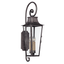 Troy Lighting Parisian Square AGED PEWTER 10W x 10L x 34.5H Wall Sconce