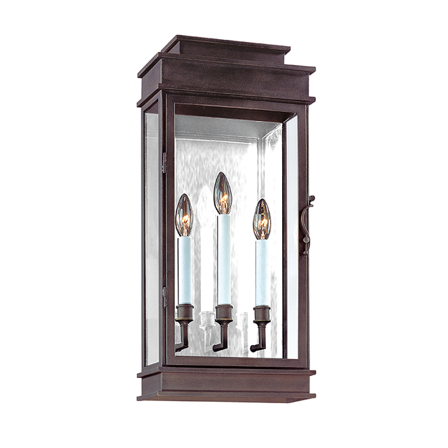 Troy Lighting Vintage VINTAGE BRONZE 11W x 11L x 24H Wall Sconce