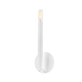 Troy Lighting Levi GESSO WHITE 4.5W x 4.5L x 13.5H Wall Sconce