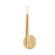 Troy Lighting Levi Gold Leaf 4.5W x 4.5L x 13.5H Wall Sconce