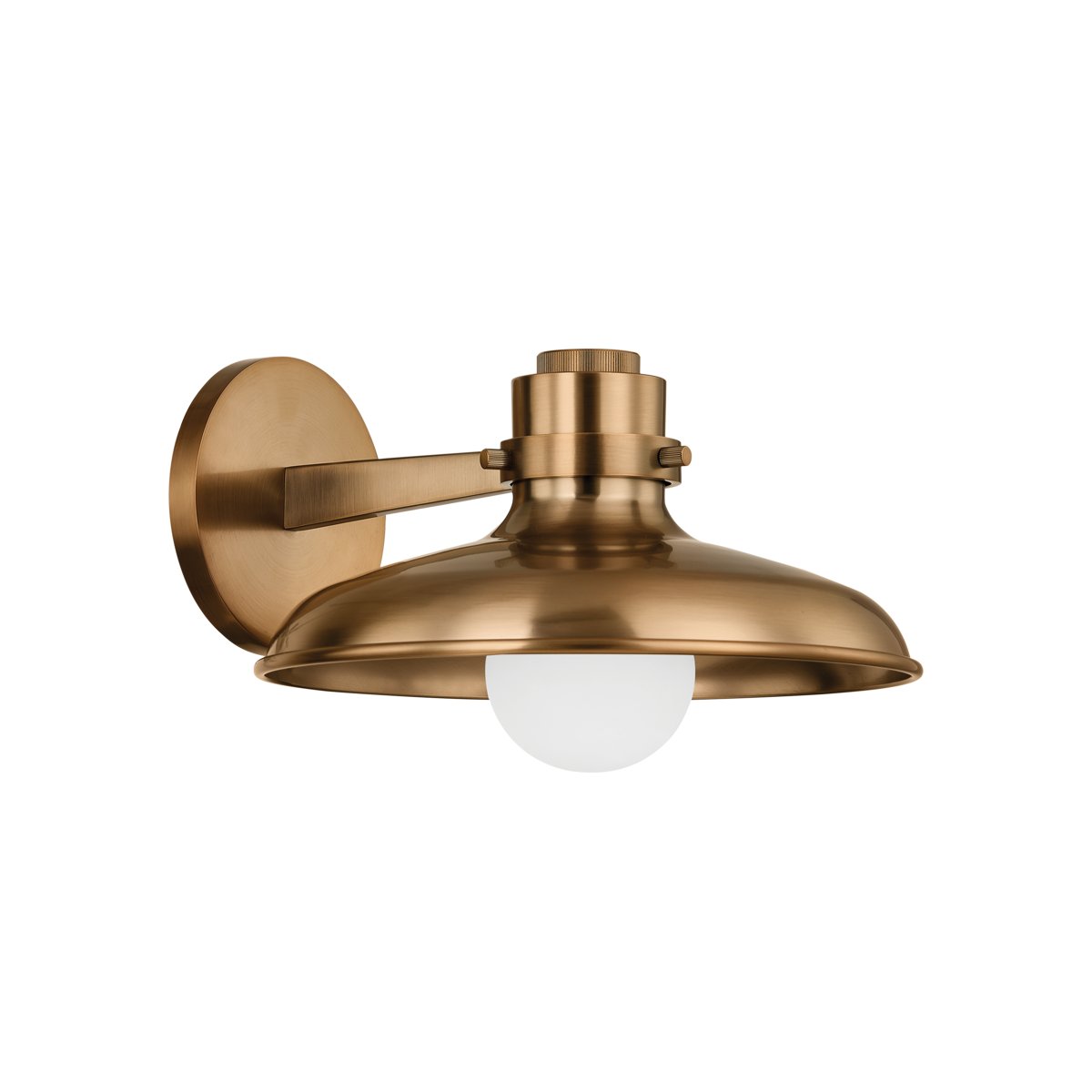 Troy Lighting Rainhill PATINA BRASS 10W x 10L x 7H Wall Sconce
