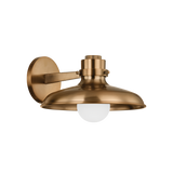 Troy Lighting Rainhill PATINA BRASS 10W x 10L x 7H Wall Sconce