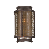 Troy Lighting Copper Mountain Bronze 6.25W x 6.25L x 10.5H Wall Sconce