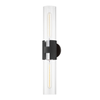 Troy Lighting Amado POLISHED NICKEL/TEXTURED BLACK 4.75W x 4.75L x 25.75H Wall Sconce