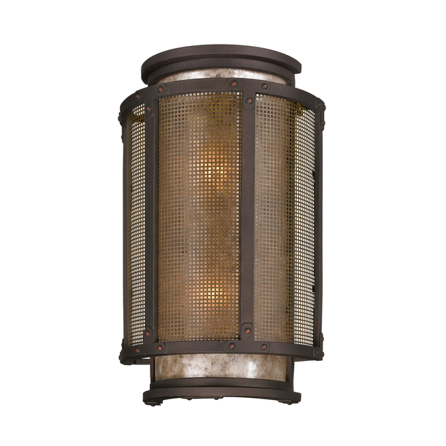 Troy Lighting Copper Mountain Bronze 11.25W x 11.25L x 18.25H Wall Sconce