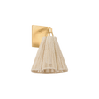 Troy Lighting Sonoma Vintage Gold Leaf 10W x 10L x 13H Wall Sconce