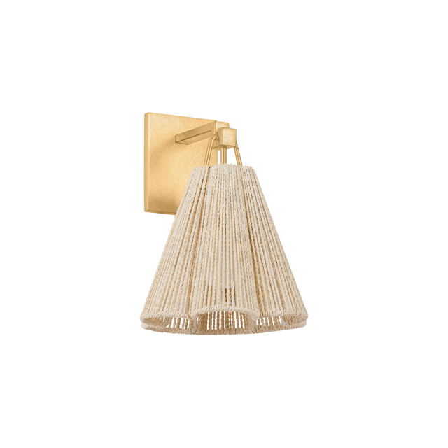Troy Lighting Sonoma Vintage Gold Leaf 10W x 10L x 13H Wall Sconce