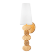 Troy Lighting Ellios VINTAGE GOLD LEAF 4.75W x 4.75L x 18H Wall Sconce