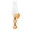 Troy Lighting Ellios VINTAGE GOLD LEAF 4.75W x 4.75L x 18H Wall Sconce